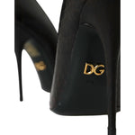 Dolce & Gabbana Multicolor Exotic Leather Heels Pumps Shoes LA10861-40