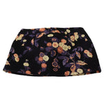 Dsquared² Black Floral Embroidery Mid Waist A-line Mini Skirt SKI1890-38