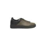 Cerruti 1881 Green Cowhide Men Sneaker CE-24450-EU42/US9