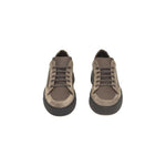 Cerruti 1881 Beige Leather Men Sneaker CE18-24448-EU44/US11-FBB-280
