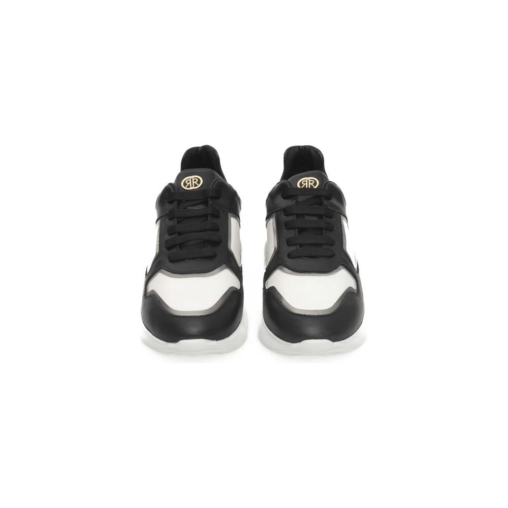 Cerruti 1881 Black Cowhide Women Sneaker CE-24511-EU37/US7