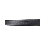 Dolce & Gabbana Black Leather Silver Metal Buckle Men Belt BEL9120-90