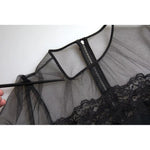 Dolce & Gabbana Black Sheer Floral Lace Sheath Midi Dress DR28889-42