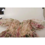 Dolce & Gabbana Multicolor Floral Print Long Maxi Gown Dress DR28738-40