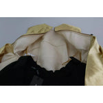 Dolce & Gabbana Polyester Gold Sleeveless A-line Tulle Dress DR2781-40