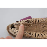 Dolce & Gabbana Brown Ribbon Floral Embellished Straw Hat HAT9432-58