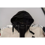 Dolce & Gabbana Black Leather Hooded Blouson Coat Jacket JKT3602-48