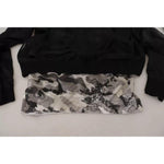 Dolce & Gabbana Black Polyester Crewneck Pullover Sweater TSH83167-48