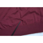 Dolce & Gabbana Bordeaux Wool Knit Crew Neck Pullover Sweater TSH84170-48