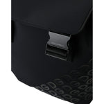 Dolce & Gabbana Black Neoprene Nylon DG Logo School Backpack Bag BAG1423