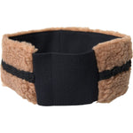 Dolce & Gabbana Brown Black Fleece Wool Head Band Hat Men HAT9596