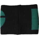Dolce & Gabbana Black Green Wool Logo #DGMILLENNIALS Wristband LB30151