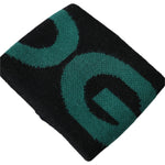 Dolce & Gabbana Black Green Wool Logo #DGMILLENNIALS Wristband LB30151