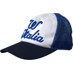Dolce & Gabbana Blue White Black Italia Mesh Baseball Hat HAT9514-57