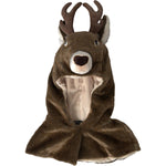 Dolce & Gabbana Brown Deer Faux Fur Whole Head Hat HAT9557