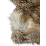 Dolce & Gabbana Brown Owl Faux Fur Whole Head Cap Hat HAT9558