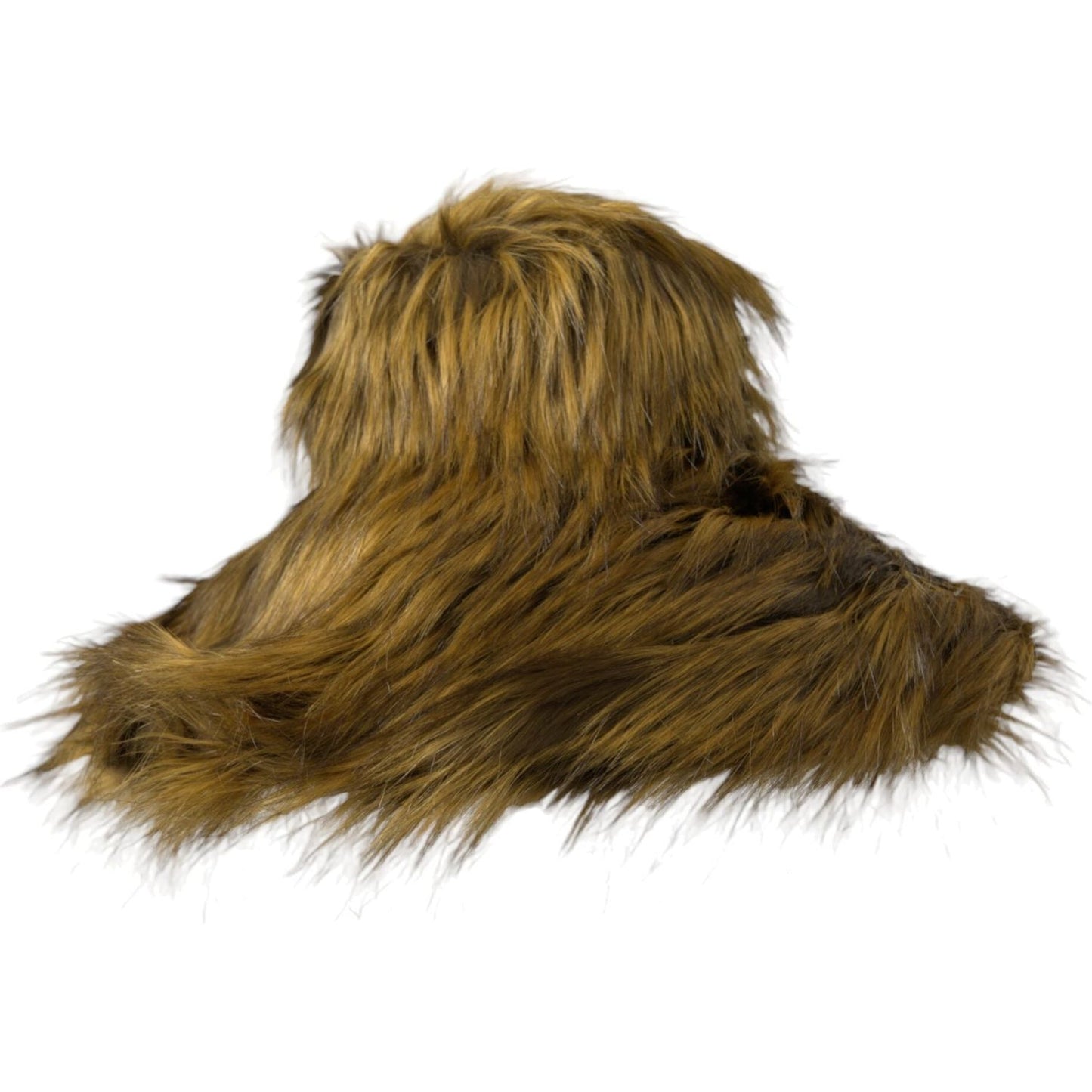 Dolce & Gabbana Brown Modacrylic Faux Fur Bucket Hat HAT9572-57