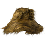 Dolce & Gabbana Brown Modacrylic Faux Fur Bucket Hat HAT9572-57