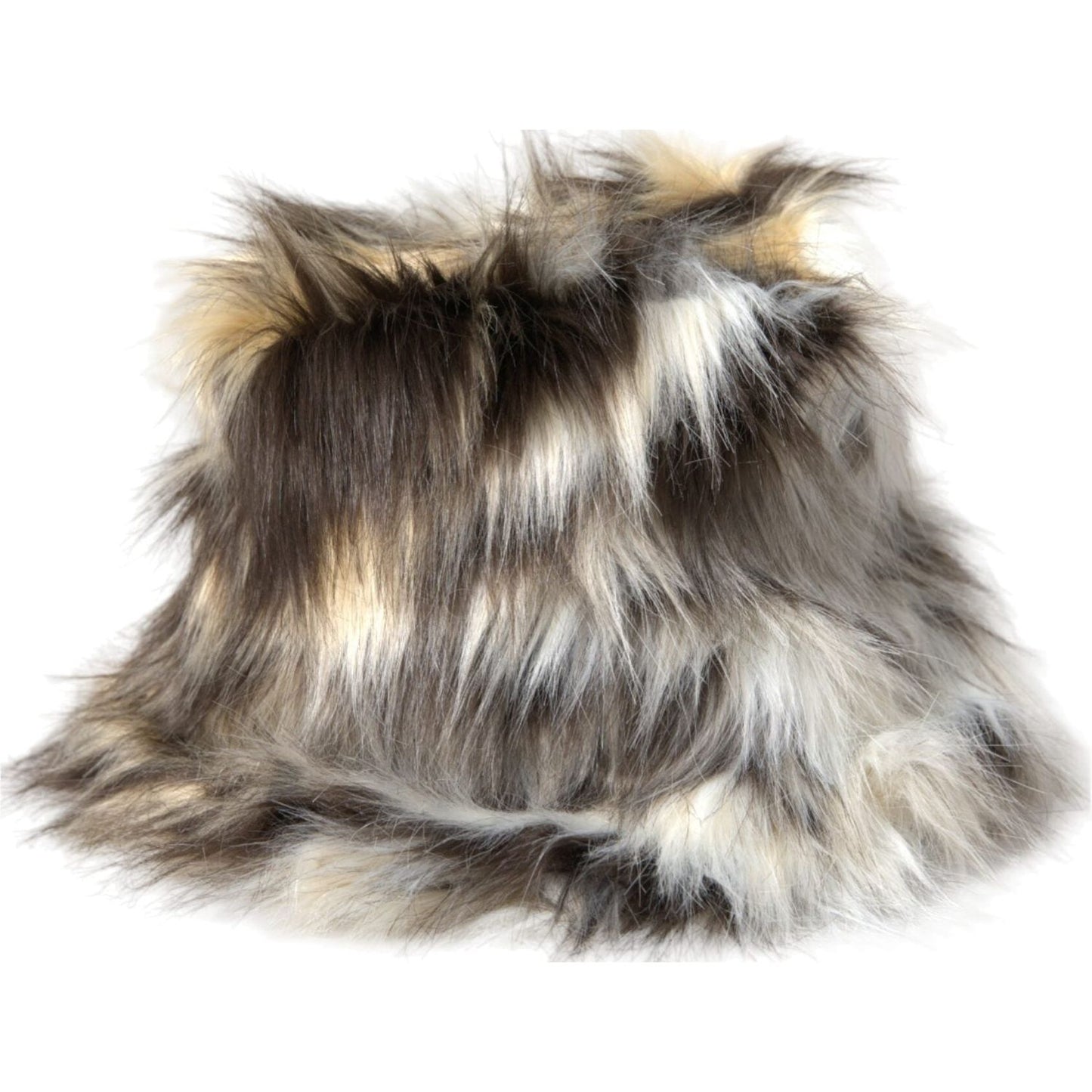 Dolce & Gabbana Multicolor Acrylic Fur Women Bucket Hat HAT9576-58