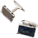 Dolce & Gabbana Silver Plated Metal Brass Pin Men Cufflinks SMY10207