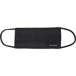 Dolce & Gabbana Black 100% Silk Adjustable Necktie Face Mask KRA3271