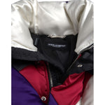 Dolce & Gabbana Multicolor Logo Windbreaker Puffer Jacket JKT3828-52