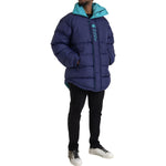 Dolce & Gabbana Navy Blue Quilted Windbreaker Puffer Jacket JKT3831-52