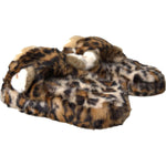 Dolce & Gabbana Brown Tiger Slippers Flats Sandals Shoes LA10969-36