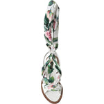 Dolce & Gabbana Multicolor Floral Print Ankle Wrap Sandals Shoes LA11062-37