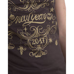 Dolce & Gabbana Brown Crewneck 2017 Motive Print T-shirt TSH84148-42