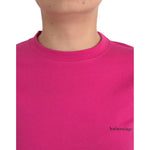 Balenciaga Pink Cotton Crew Neck Short Sleeves Tee T-shirt TSH84949-L