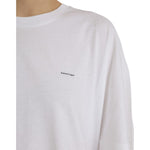 Balenciaga White Cotton Crew Neck Short Sleeves T-shirt TSH84981-S