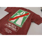Dolce & Gabbana Maroon Printed Crewneck Tee Cotton T-shirt TSH83073-44