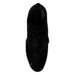 Dolce & Gabbana Black Suede Stretch Ankle Boots Booties Shoes LA7707-35.5