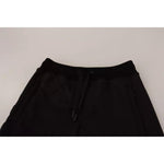 Dolce & Gabbana Black Jogger Women Polyester Pants PAN72303-36