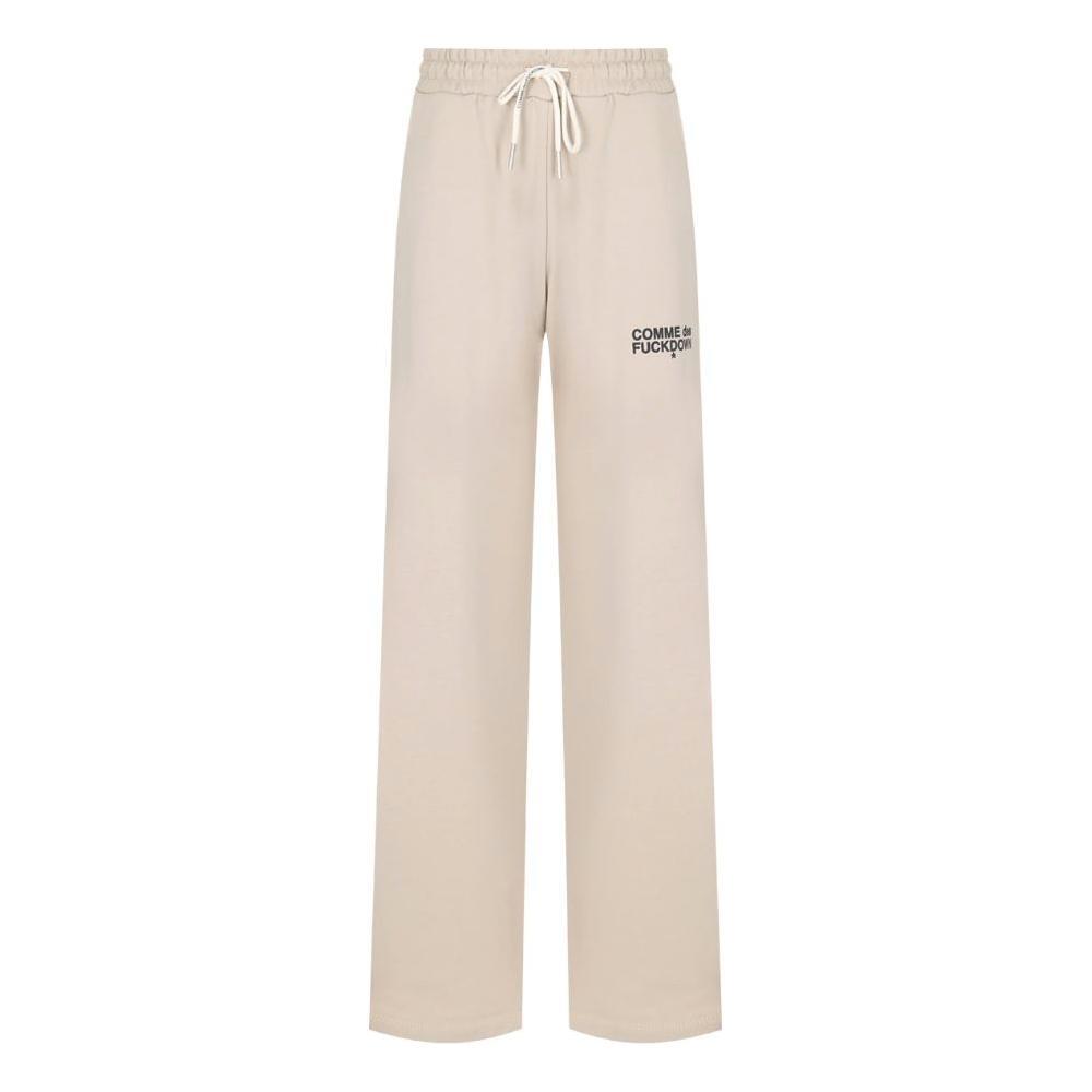 Comme Des Fuckdown Beige Cotton Jeans & Pant CO-13393-XS