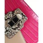 Dolce & Gabbana Multicolor Leather LUCIA Shoulder Bag BAG1383
