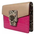 Dolce & Gabbana Multicolor Leather LUCIA Shoulder Bag BAG1383