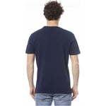 Invicta Blue Cotton Men T-Shirt IN-24040-S
