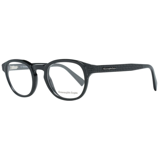Ermenegildo Zegna Black Men Glasses Frame