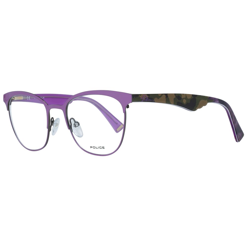 Police Purple Metal & Plastic Glasses (Frames)
