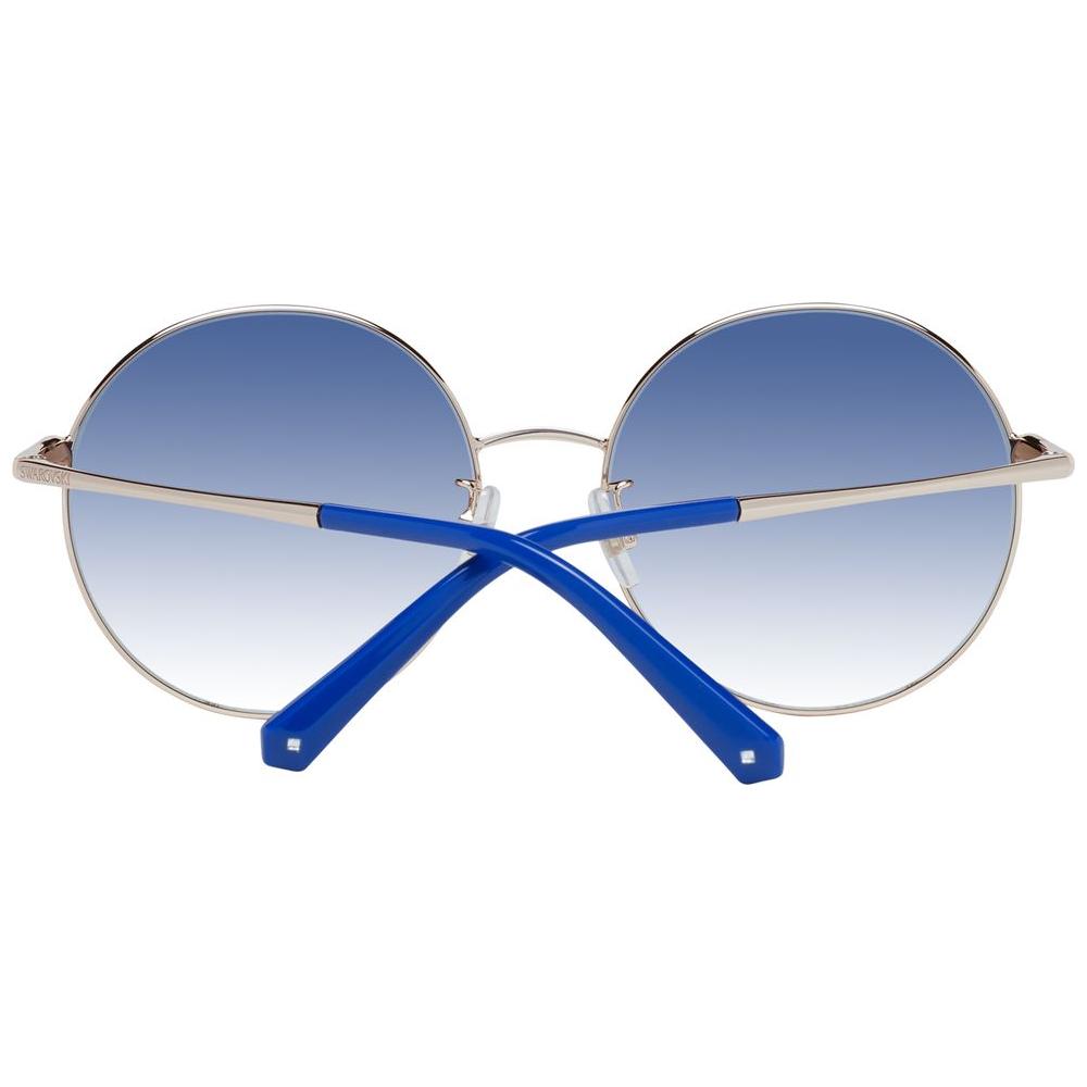 Swarovski Rose Gold Women Sunglasses