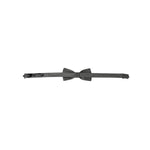 Dolce & Gabbana Gray Silk Patterned Adjustable Neck Men Papillon Bow Tie FT3902