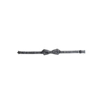Dolce & Gabbana Gray Silk Patterned Adjustable Neck Men Bow Tie