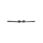 Dolce & Gabbana Gray Silk Patterned Adjustable Neck Men Bow Tie