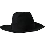 Dolce & Gabbana Black Rabbit Fedora Trilby Women Hat HAT9635-57