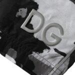 Dolce & Gabbana Multicolor Camouflage DG Logo Beachwear Shorts Swimwear PAN75510-3