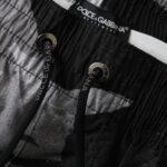 Dolce & Gabbana Multicolor Camouflage DG Logo Beachwear Shorts Swimwear PAN75510-3