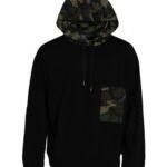 Dolce & Gabbana Black Camouflage Hooded Sweatshirt Sweater TSH86464-56