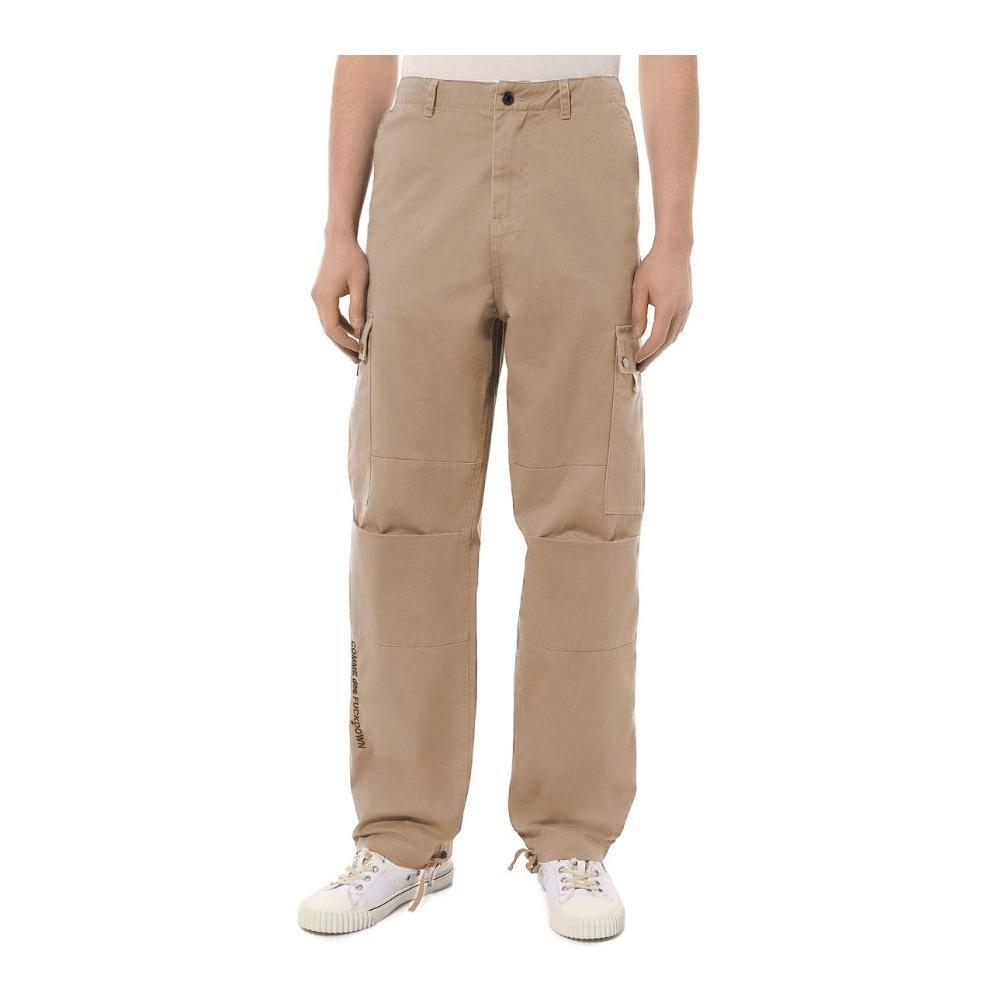 Comme Des Fuckdown Beige Cotton Jeans & Pant CO-13509-L